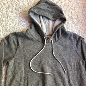 NWOT Aerie Super Soft Cozy Gray Hooded Sweatshirt